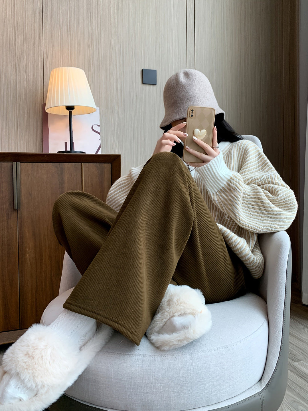 Orlaith™ | Women's Warm Lined Wide-Leg Lounge Pants