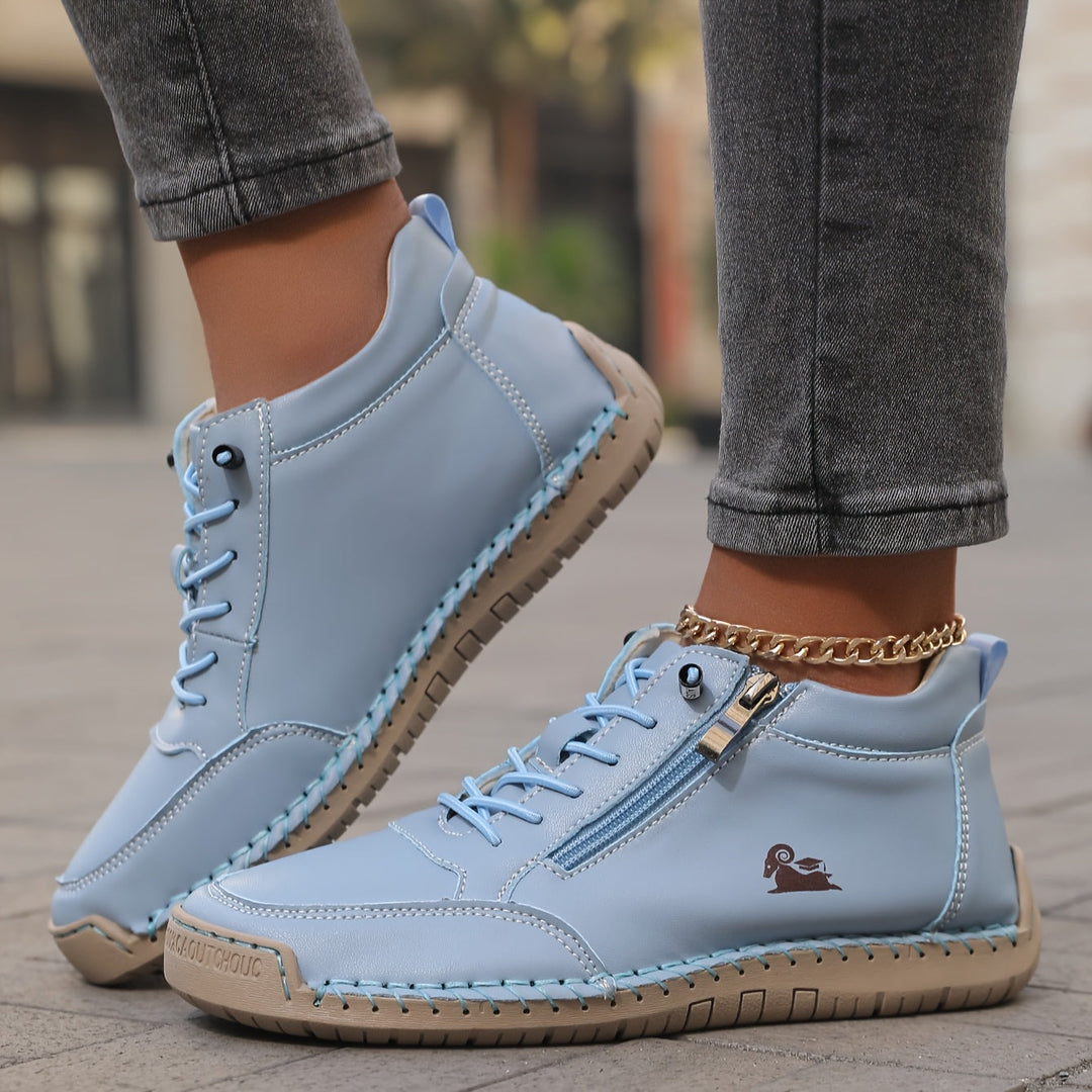 Flora Comfortable Orthopedic Shoes with Zipper