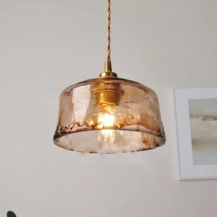 LED Glass Pendant Light with Warm Glow — view 1