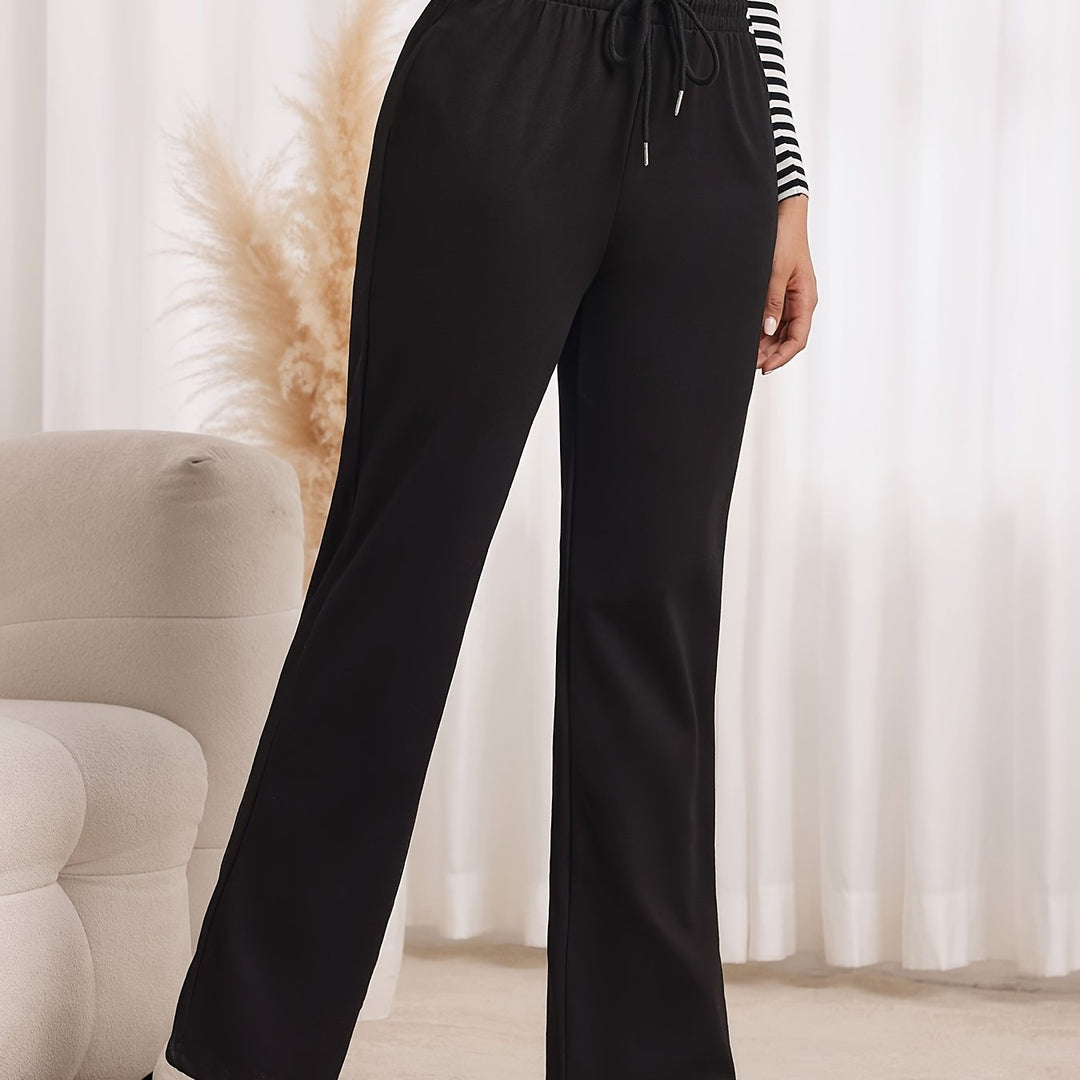 Georgiana™ | Women's Straight-Leg High-Waist Sweatpants