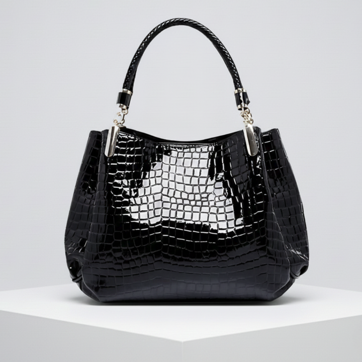 Milano™ | Croc-Effect Shoulder Bag