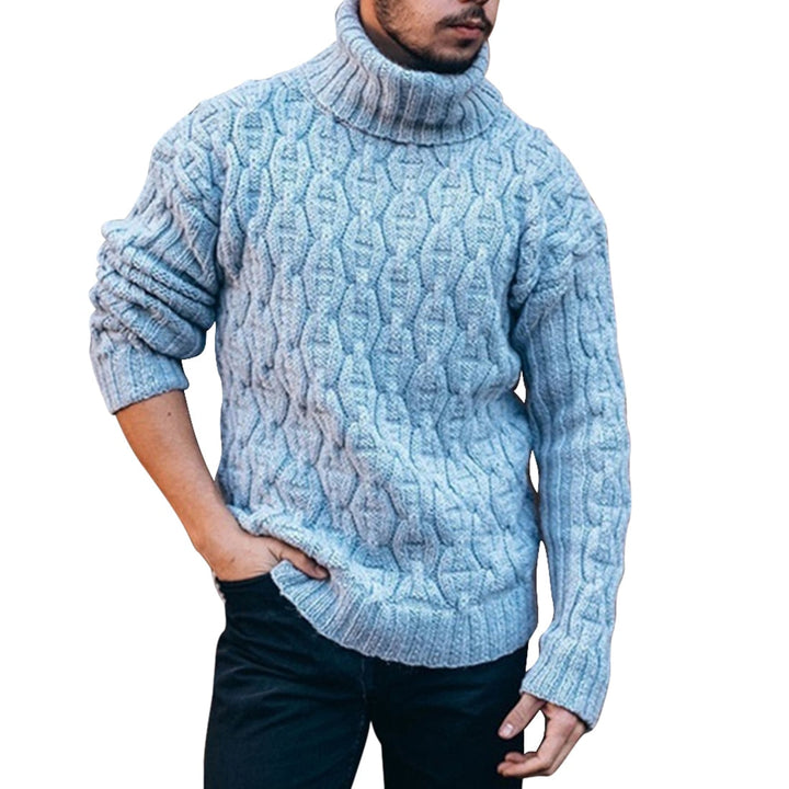 Gunnar™ | Men's Chunky Cable Knit Turtleneck Sweater