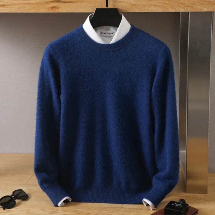 Cassius™ | Men's Brushed Knit Crew Neck Sweater