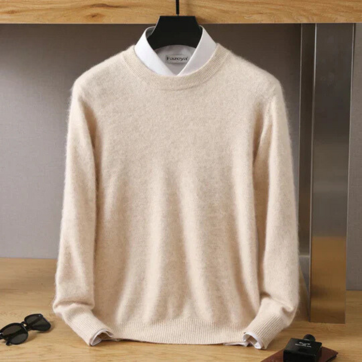 Cassius™ | Men's Brushed Knit Crew Neck Sweater