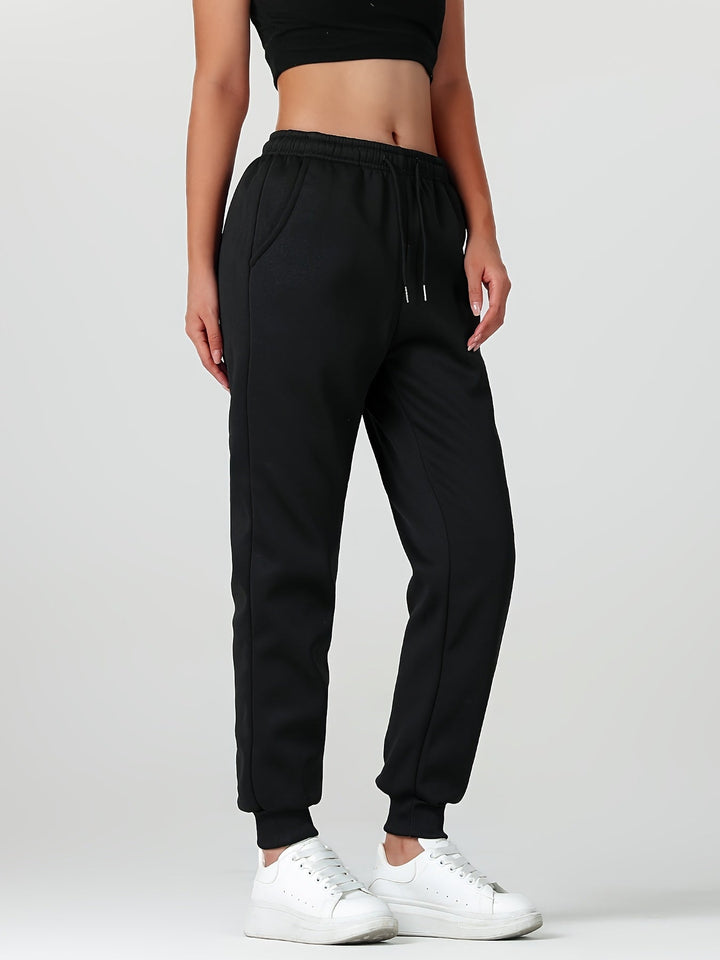 Marilla™ | Women's Warm Lined Cuffed Joggers