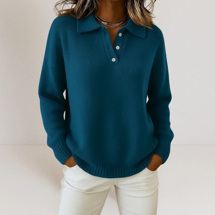 Olivia™ | Soft, Warm Knit Sweater with Collar