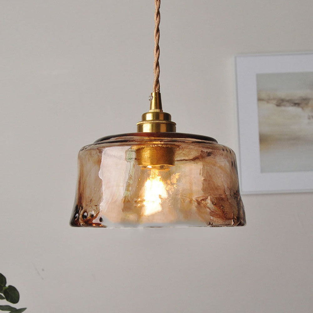 LED Glass Pendant Light with Warm Glow — view 2