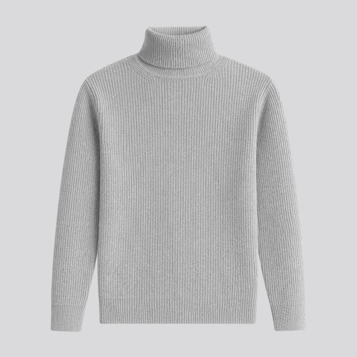 Bronwen™ | Oversized Merino Wool Turtleneck Sweater