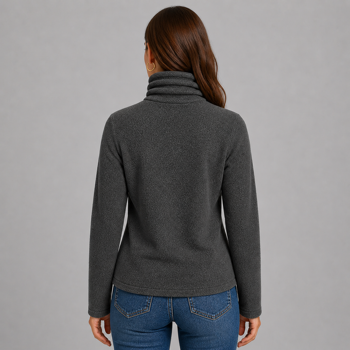 Perrine™ | Cashmere Blend Turtleneck Sweater with Slim Fit