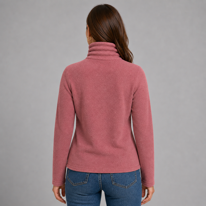 Perrine™ | Cashmere Blend Turtleneck Sweater with Slim Fit