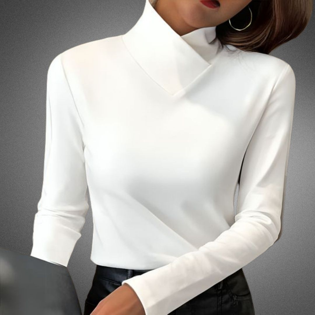 Isabelle™ | Sculpted Soft High Collar