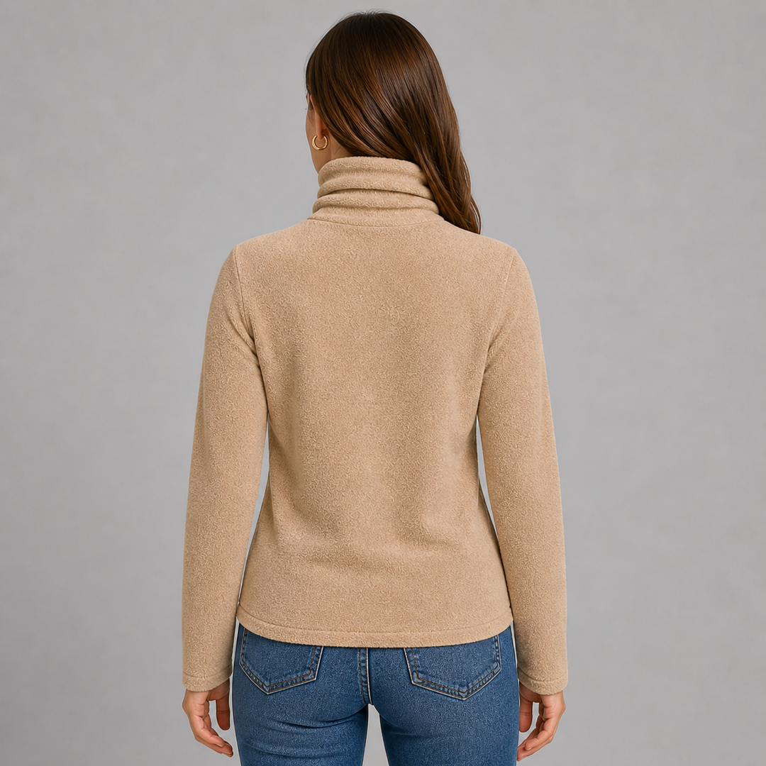 Perrine™ | Cashmere Blend Turtleneck Sweater with Slim Fit