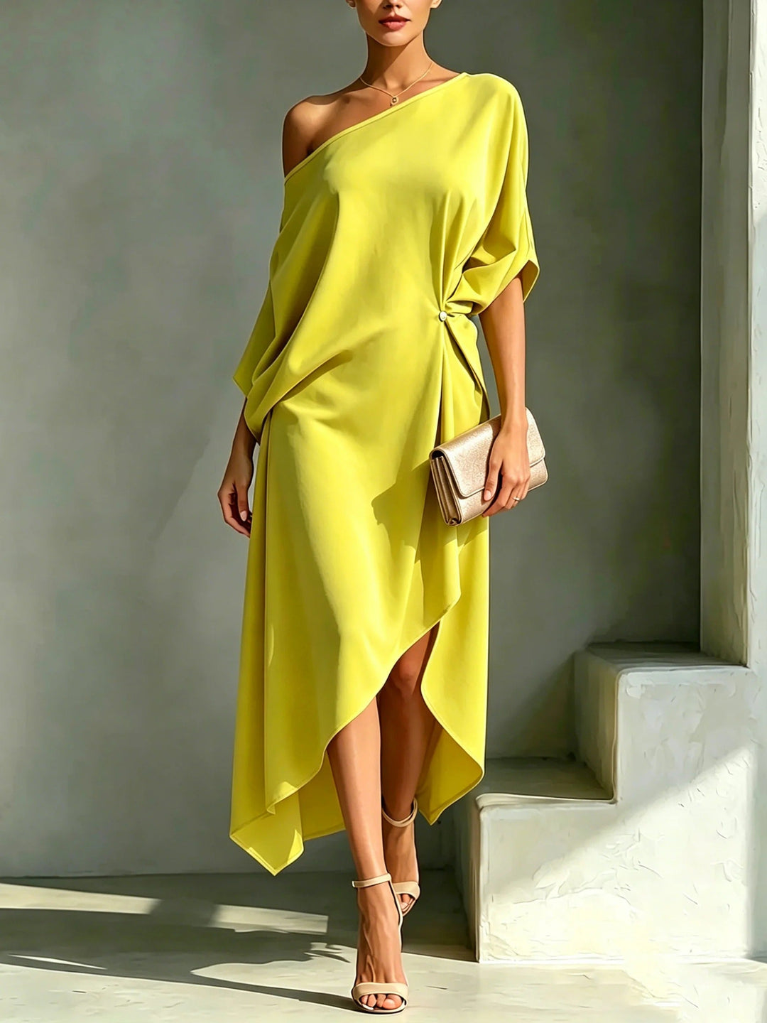 Camila™ | Elegant Asymmetrical Dress