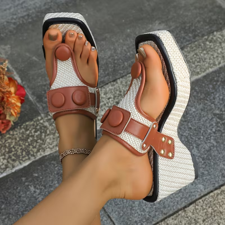Mérida™ | Orthopedic Wedge Sandals