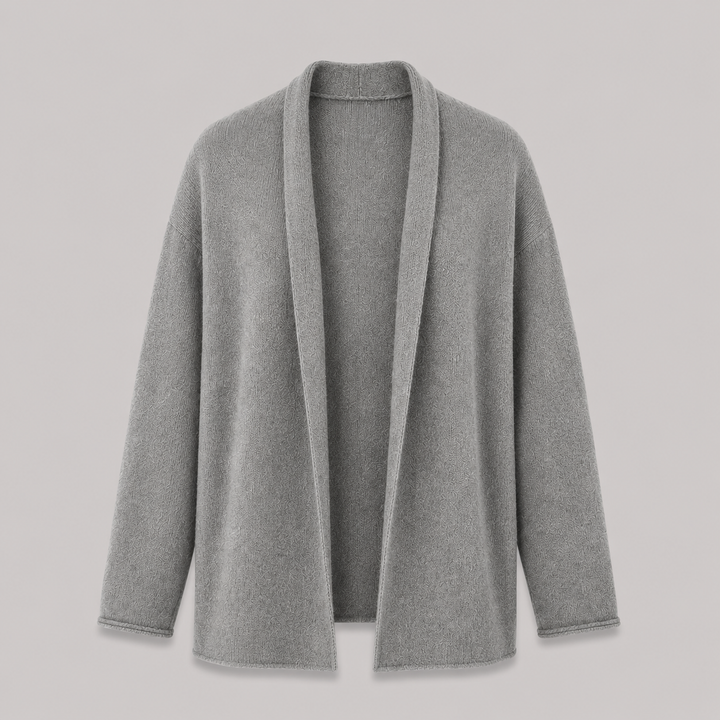 Rosewyn™ | Cashmere Blend Open-Front Cardigan with Relaxed Drape