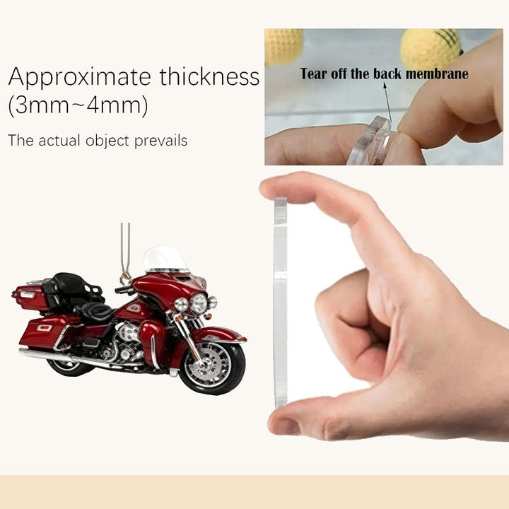 Motorcycle Advent Calendar with 24 Mini Cruiser Motorcycles