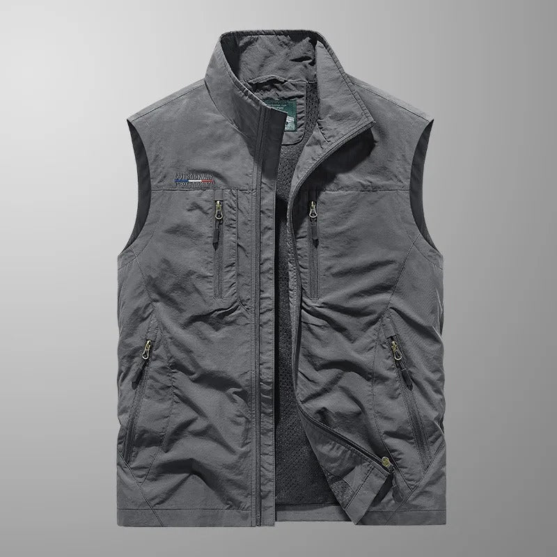 Caze™| Breathable Multi-Pocket Utility Vest