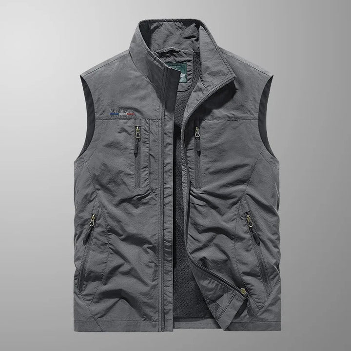 Caze™| Breathable Multi-Pocket Utility Vest