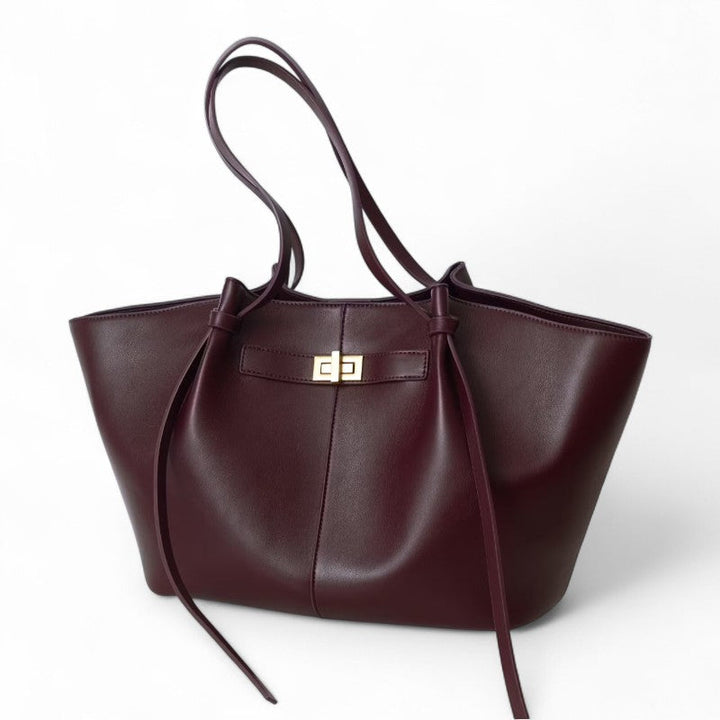 Lyra™ | Large PU Leather Tote