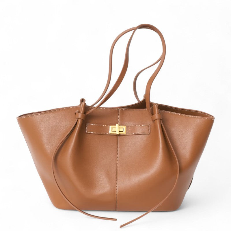 Lyra™ | Large PU Leather Tote