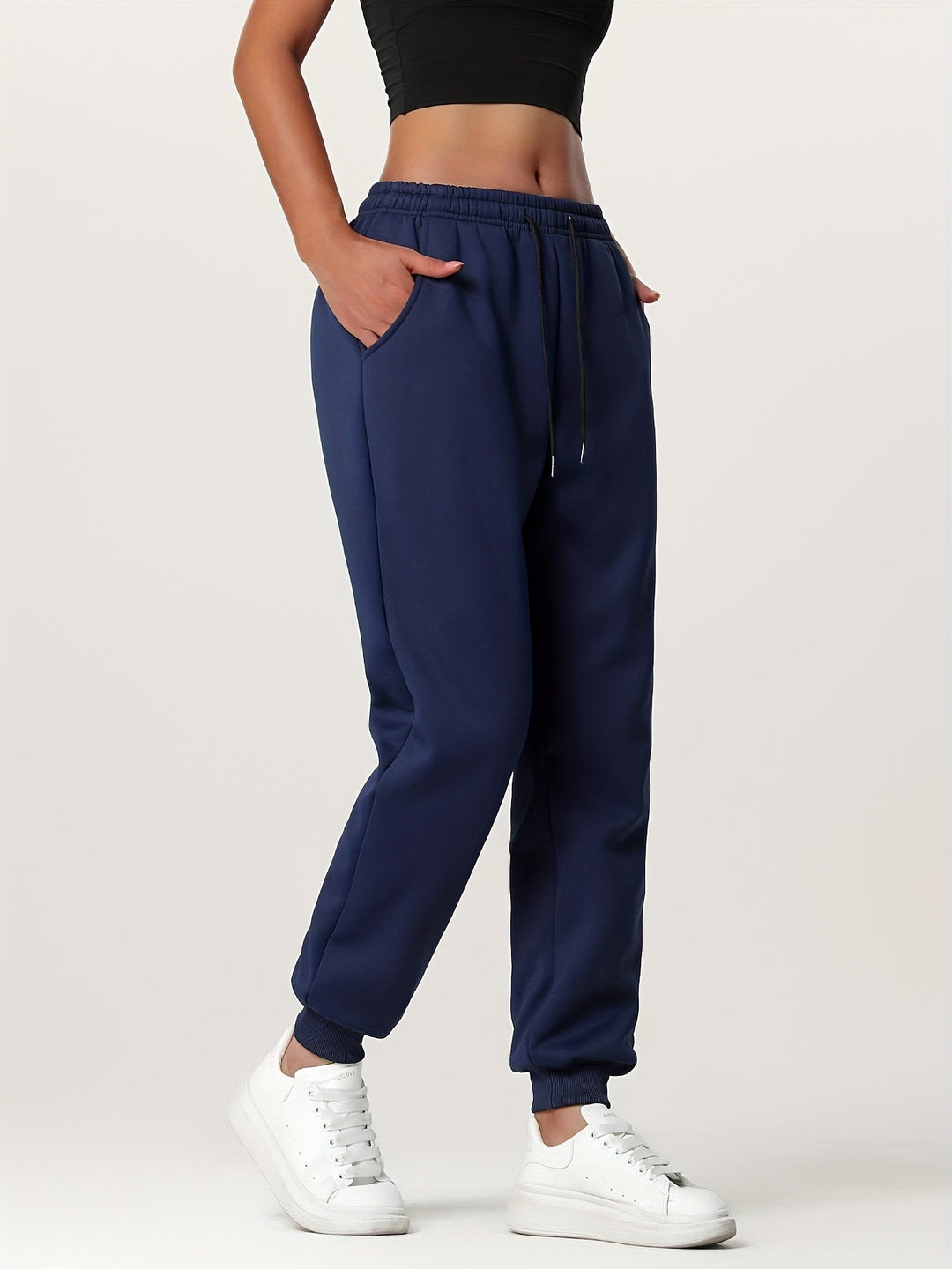 Marilla™ | Women's Warm Lined Cuffed Joggers