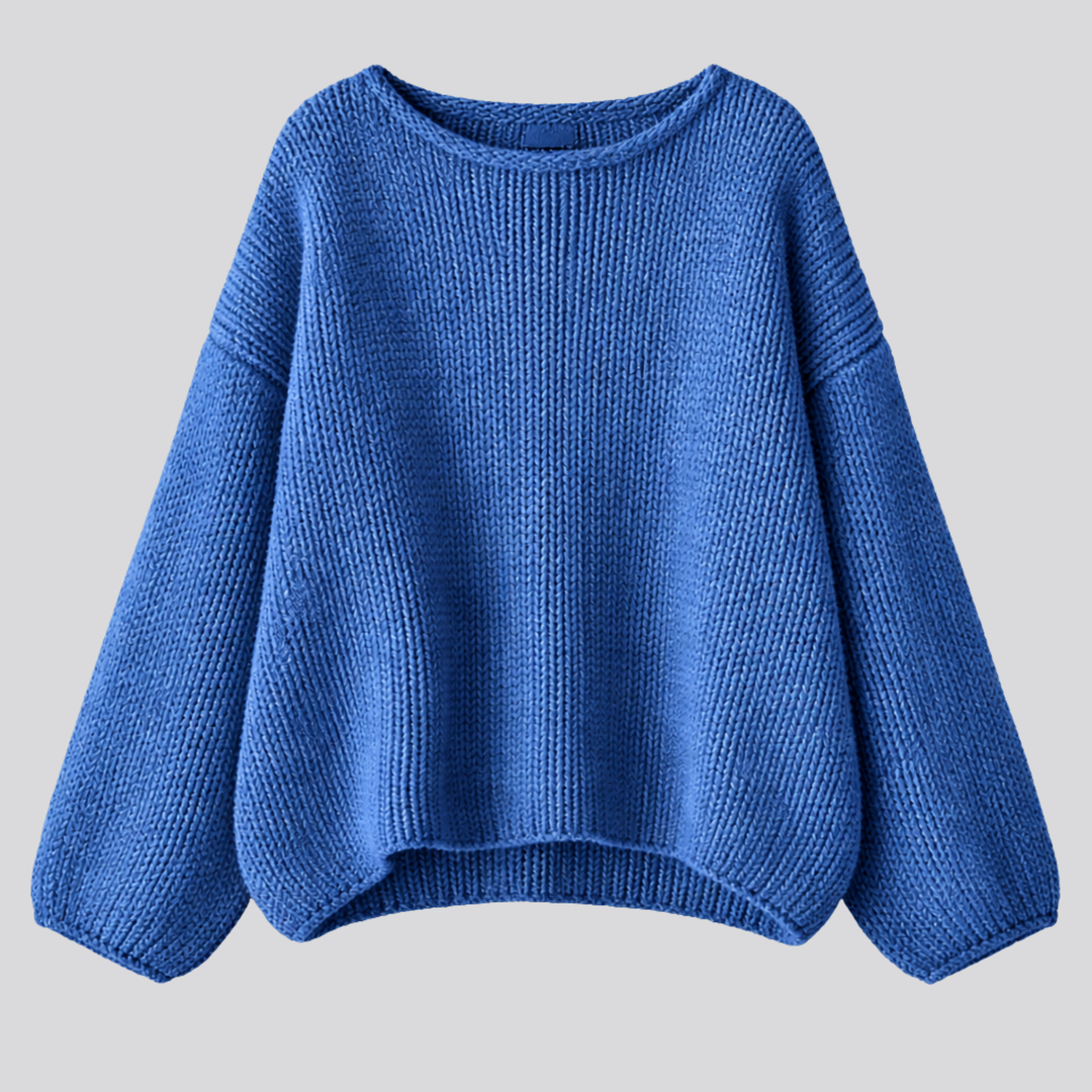 Juniper™ | Sculpted Oversized Merino Wool Knit Sweater