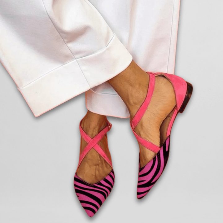 Elisa | Ballet Flats with Straps