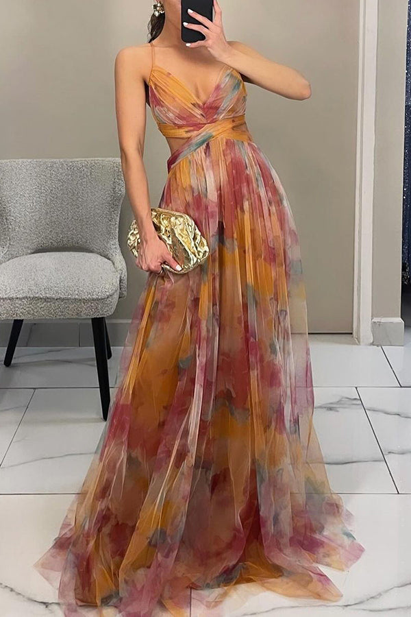 Sanne™ | Romantic and Flowing Evening Dress