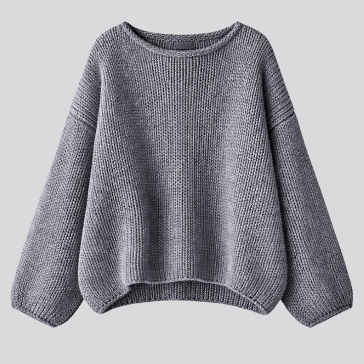 Juniper™ | Sculpted Oversized Merino Wool Knit Sweater