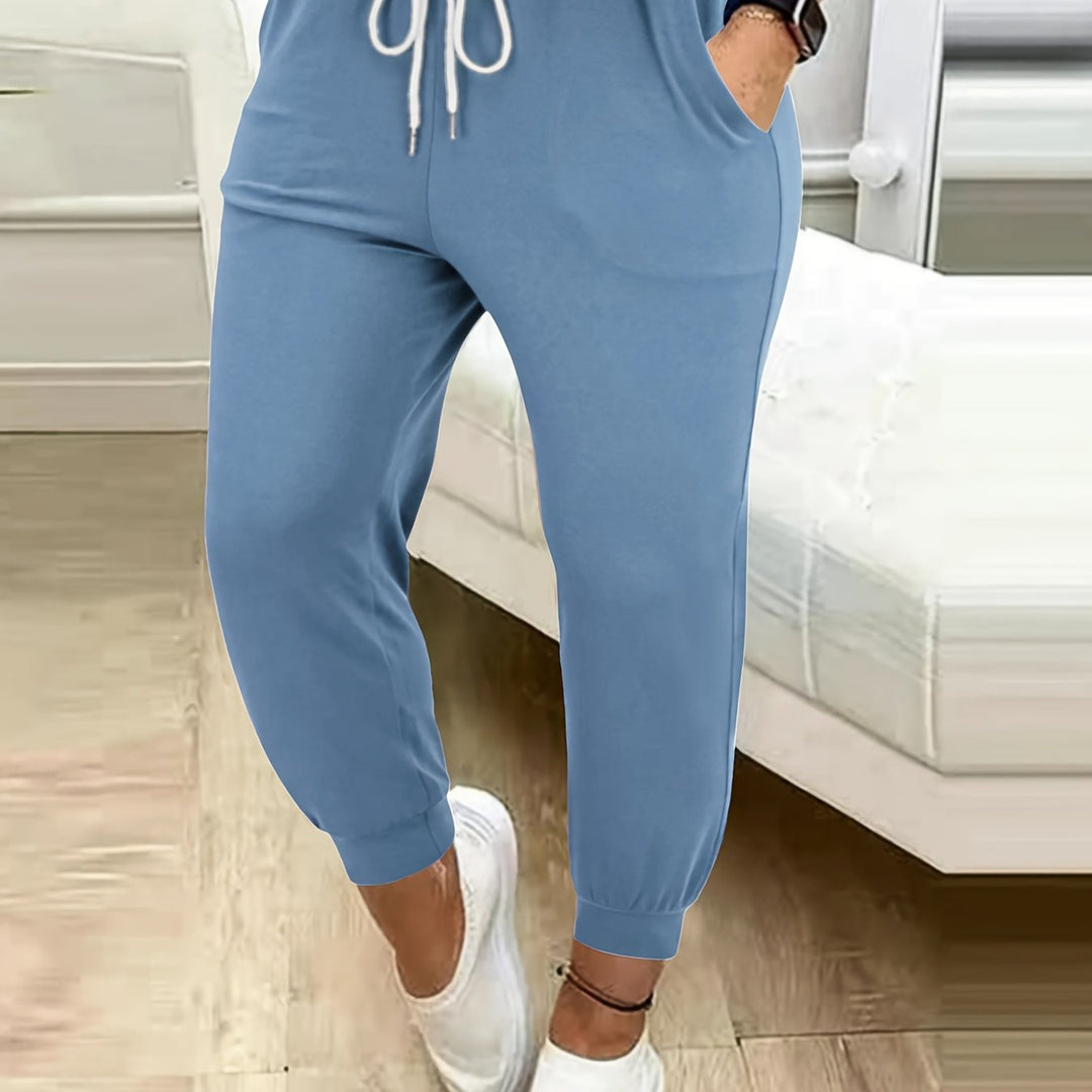 Hazeline™ | Women's Tapered Joggers with Side Pockets