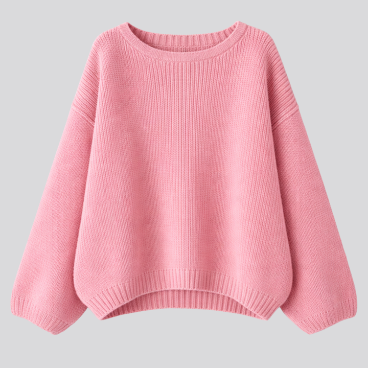 Juniper™ | Sculpted Oversized Merino Wool Knit Sweater