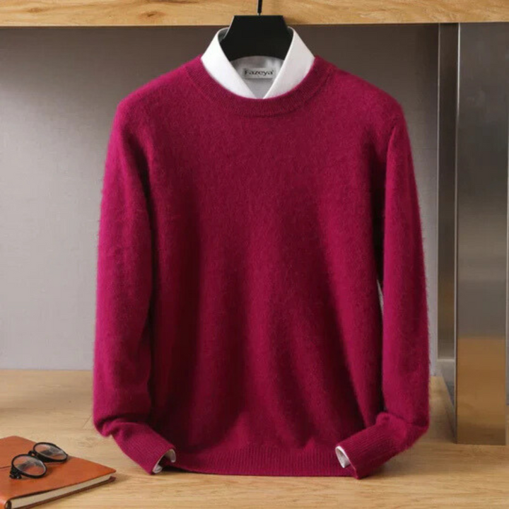 Cassius™ | Men's Brushed Knit Crew Neck Sweater