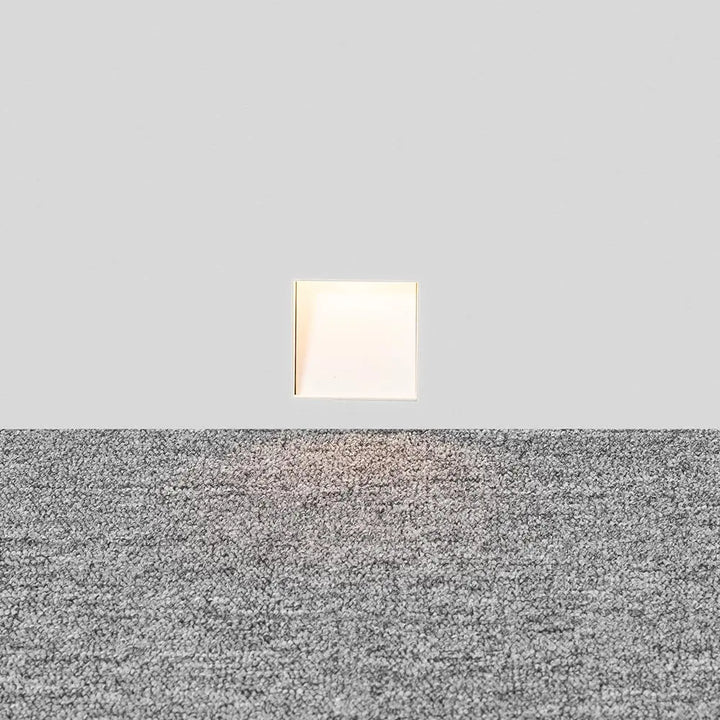LED Sensor Wall Light with Perforated Panel — view 4
