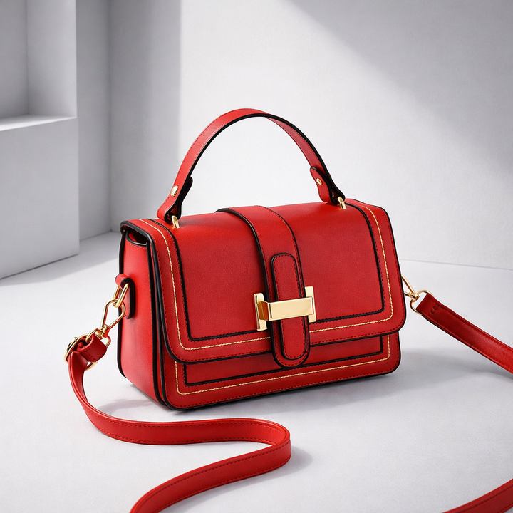 Luna™ | Structured Flap Shoulder Bag