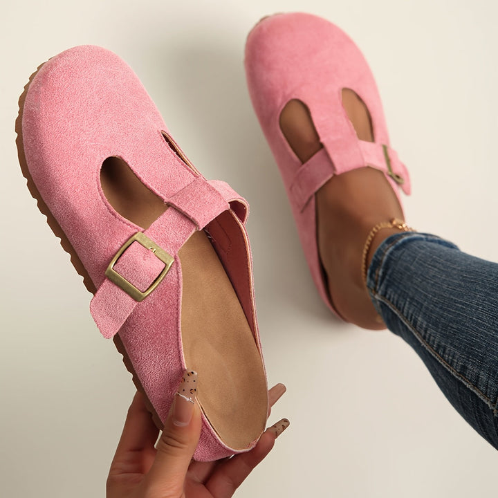 Soléa™ | Minimalist Buckle Comfort Clogs