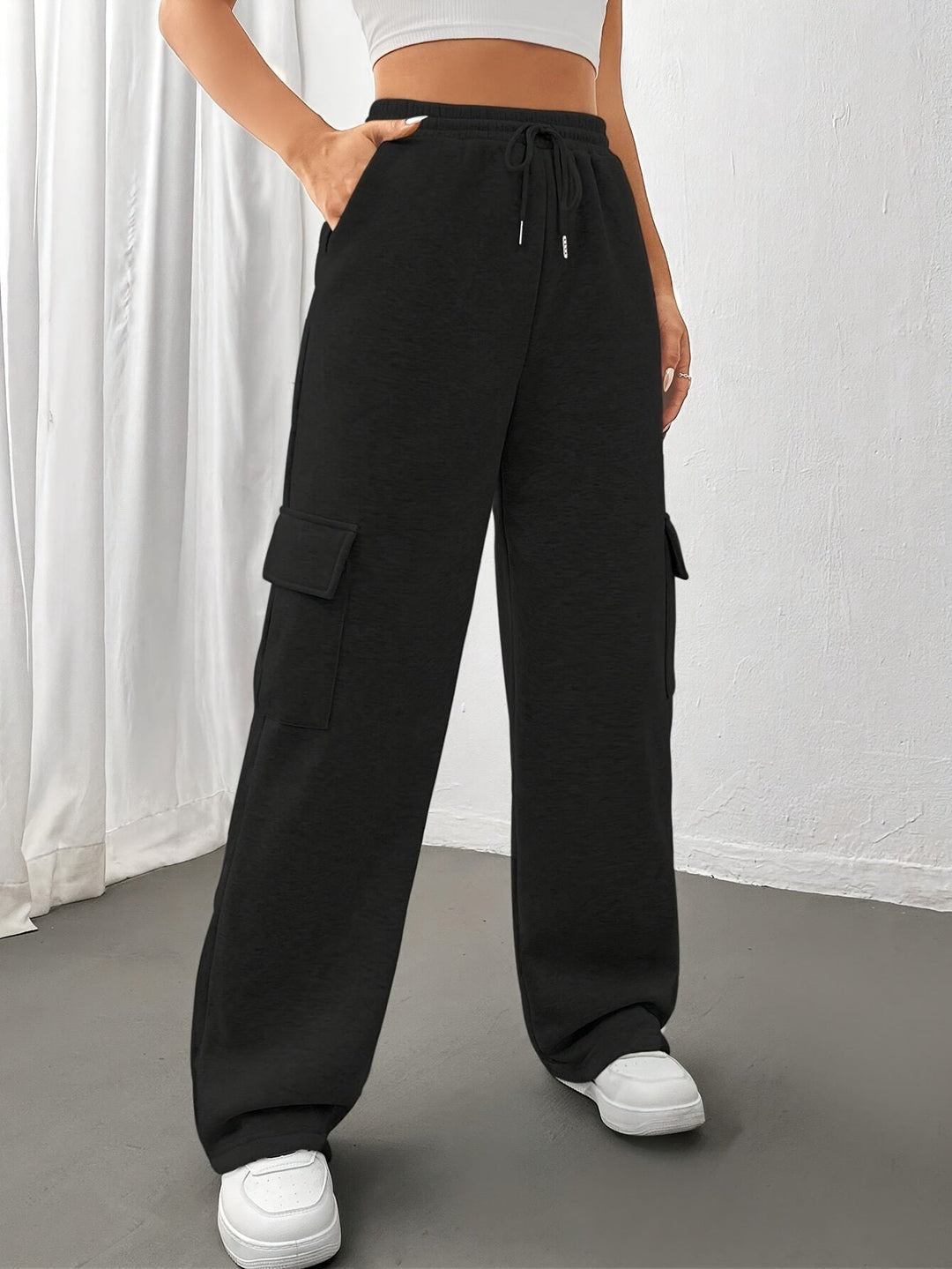 Genevieve™ | Women's Cargo Sweatpants with Pockets