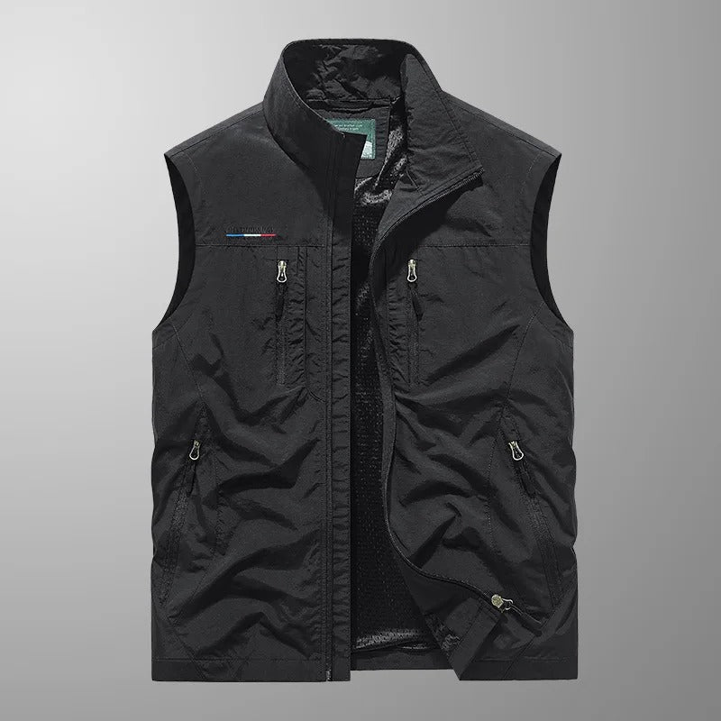 Caze™| Breathable Multi-Pocket Utility Vest