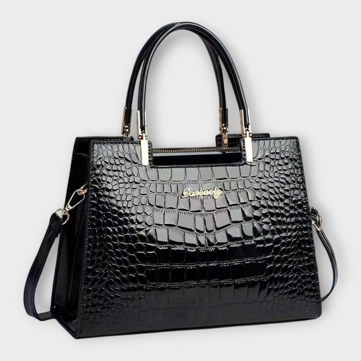 Verdelle™ | Croc-Effect Structured Tote