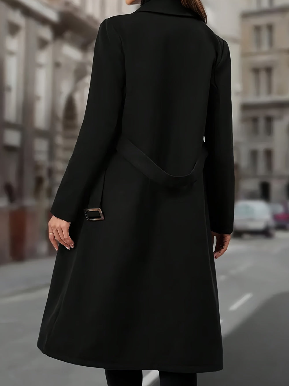 Perpetua™ | Women's Double-Breasted Long Winter Coat