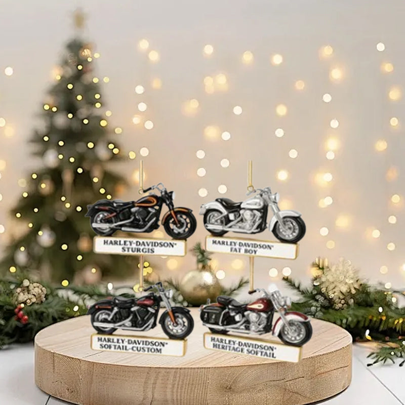 Motorcycle Advent Calendar with 24 Mini Cruiser Motorcycles