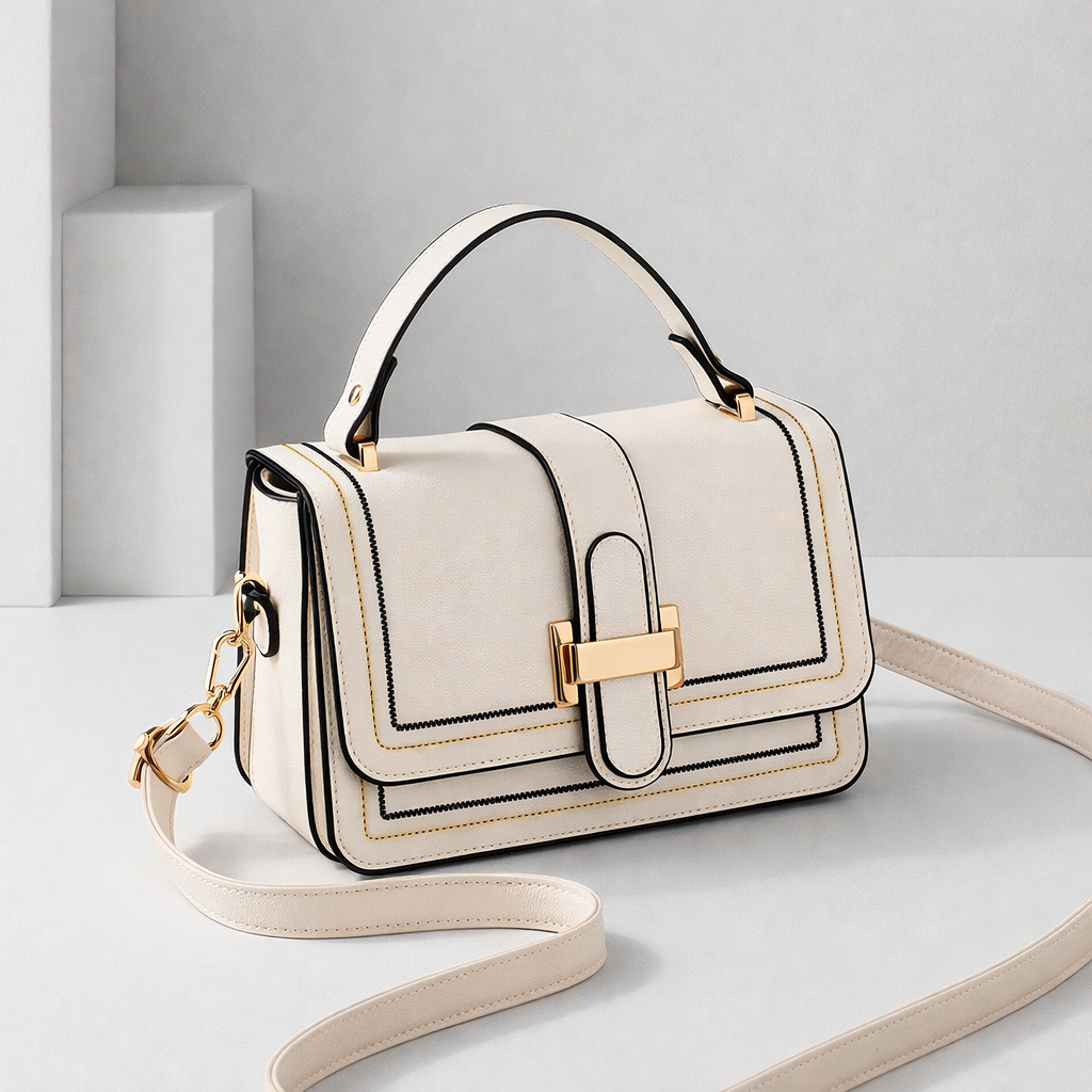 Luna™ | Structured Flap Shoulder Bag