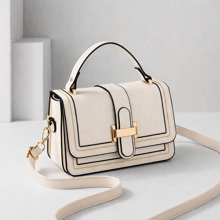 Luna™ | Structured Flap Shoulder Bag