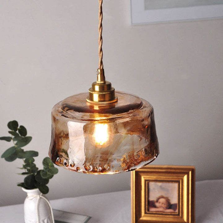 LED Glass Pendant Light with Warm Glow — view 4