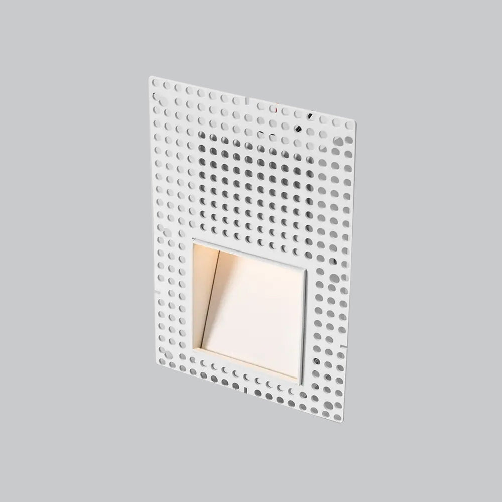 LED Sensor Wall Light with Perforated Panel — view 2