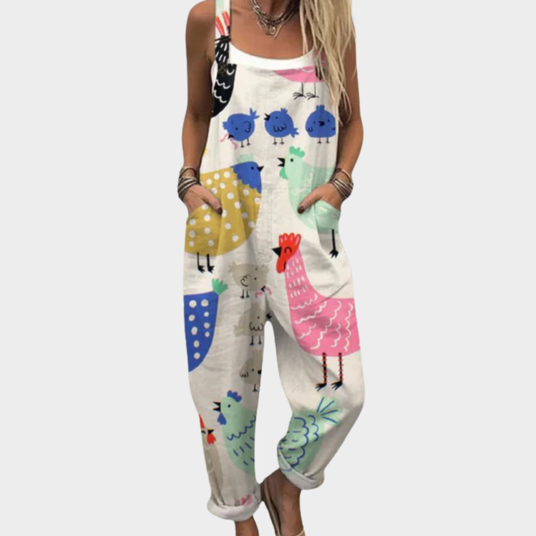 Zirellaen™ | Comfortable printed Jmpsuit