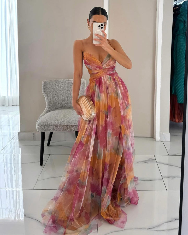 Sanne™ | Romantic and Flowing Evening Dress