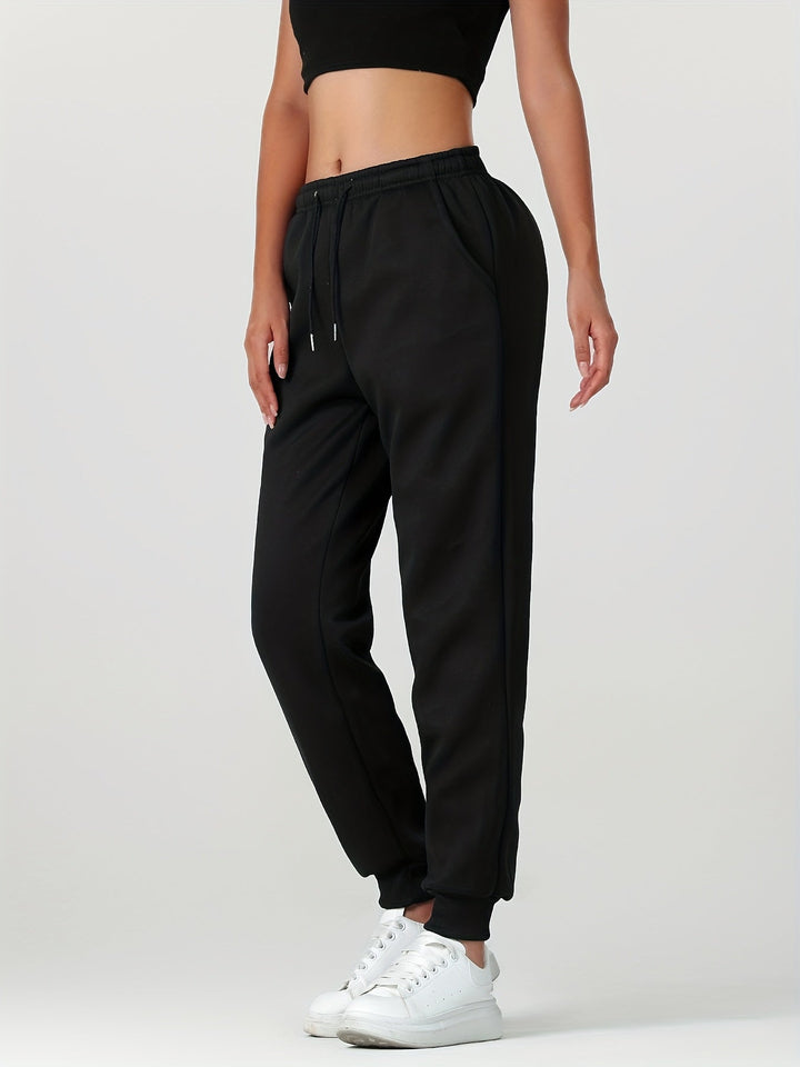 Marilla™ | Women's Warm Lined Cuffed Joggers