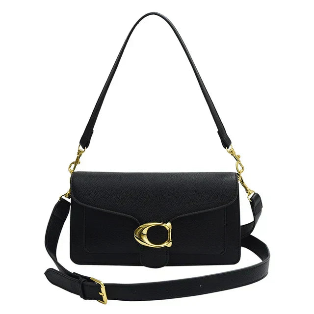 Vivienne | Gold-Clasp Crossbody Bag