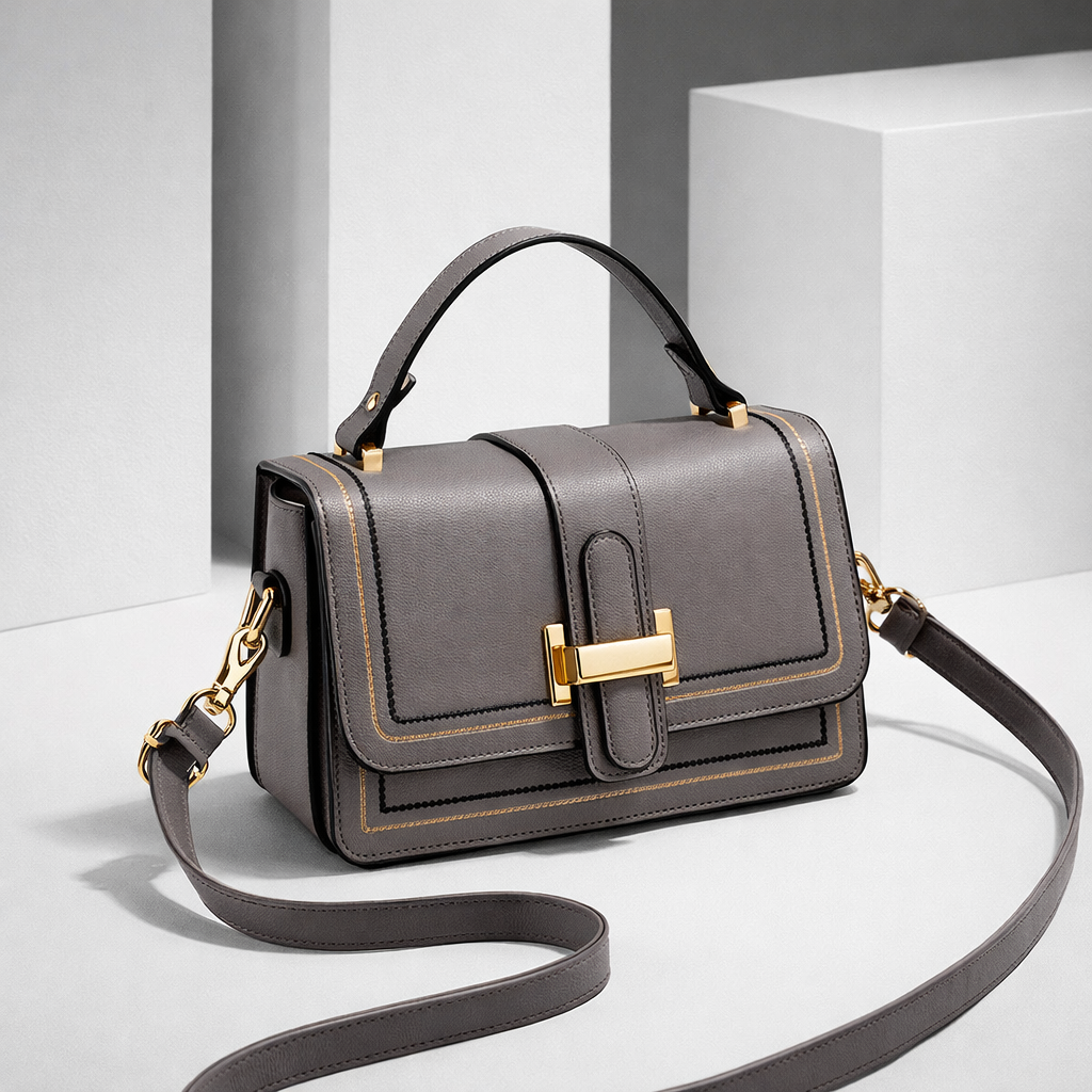 Luna™ | Structured Flap Shoulder Bag