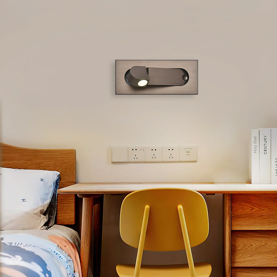 Modern Aluminum Wall Light — view 5